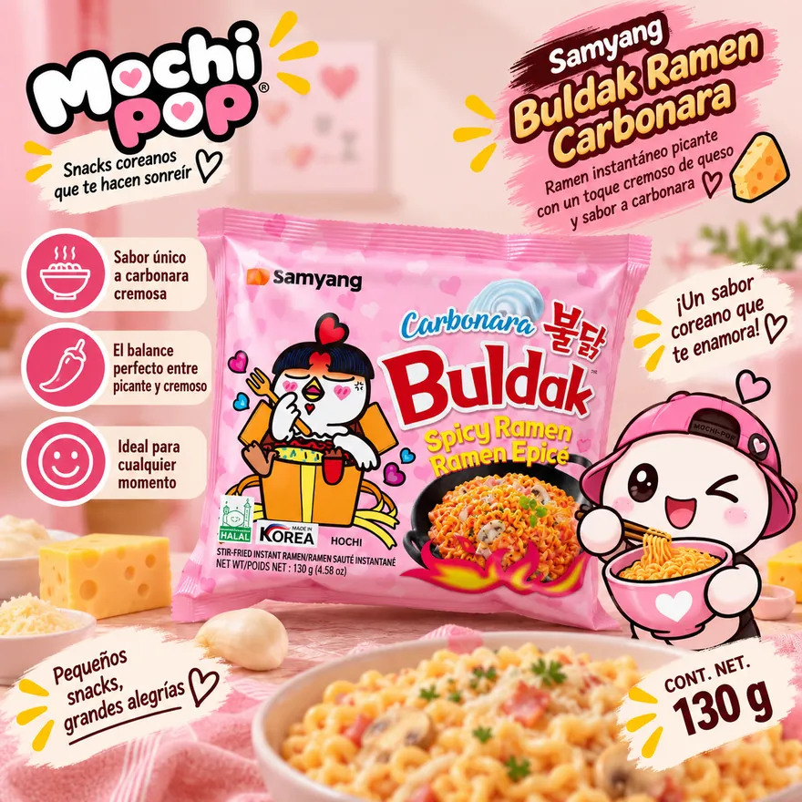 Buldak Carbo Bolsa 1pcs