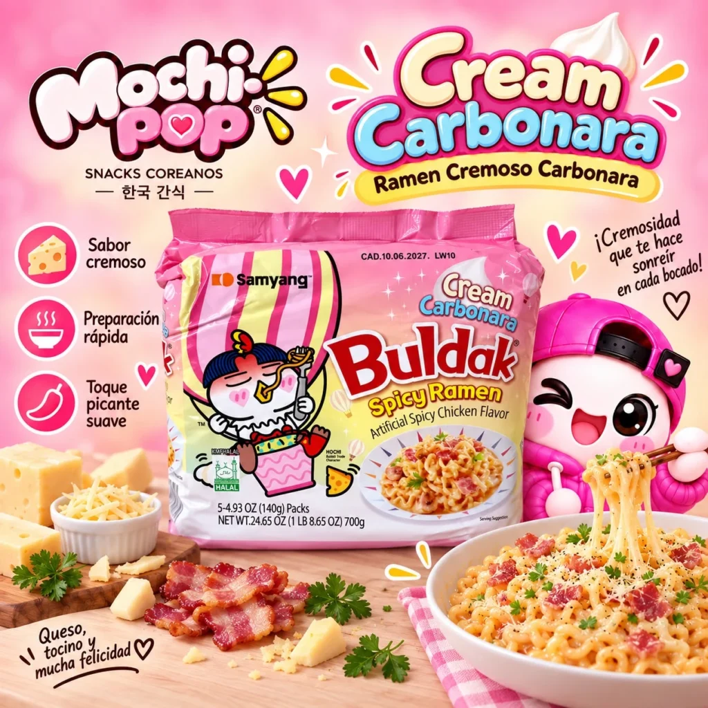 Cream Carbonara Buldak